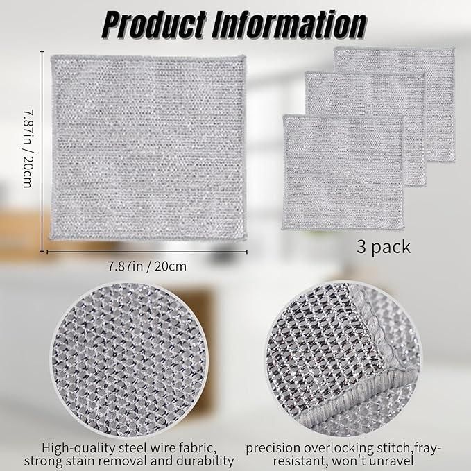 Multipurpose Dishwashing Mesh | Pack of 5