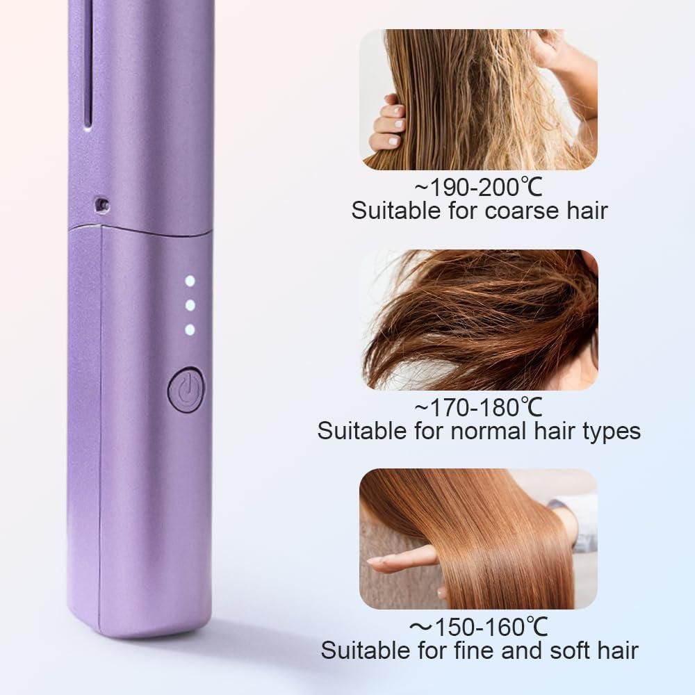 GlobalFlow Portable Mini Hair Straightener