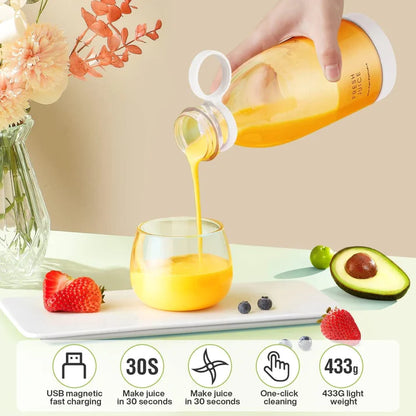 Rechargeable And Portable Juice Maker | Make Drinks On the Go