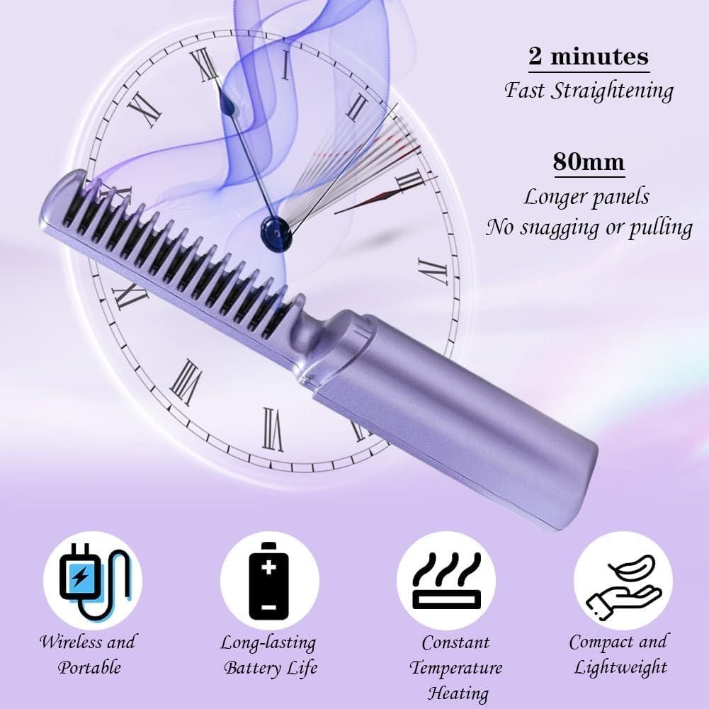 GlobalFlow Portable Mini Hair Straightener