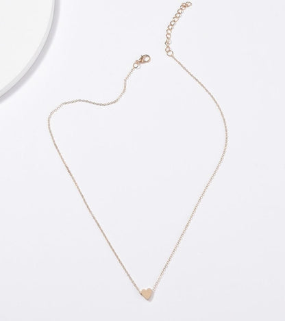 GlobalFlow Special Heart Chain RoseGold Necklace