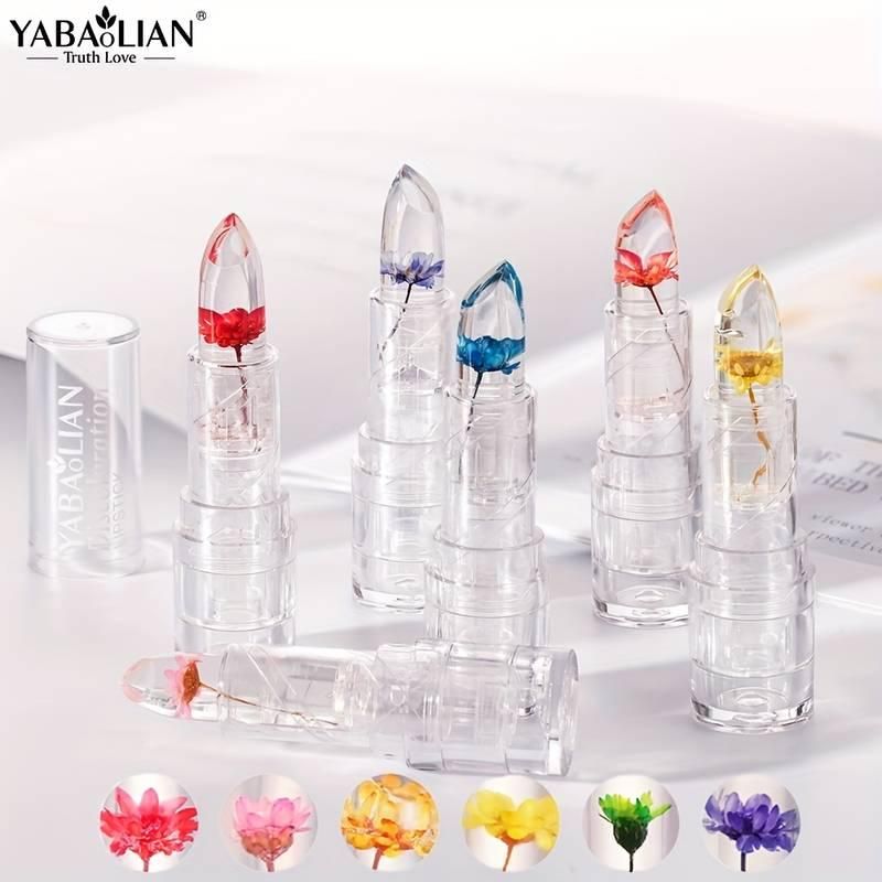 CRYSTAL JELLY FLOWER COLOR CHANGING LIPSTICK | WOMEN'S DAY SPECIAL HOT SALE BUY 1 GET FREE