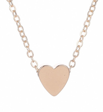 GlobalFlow Special Heart Chain RoseGold Necklace