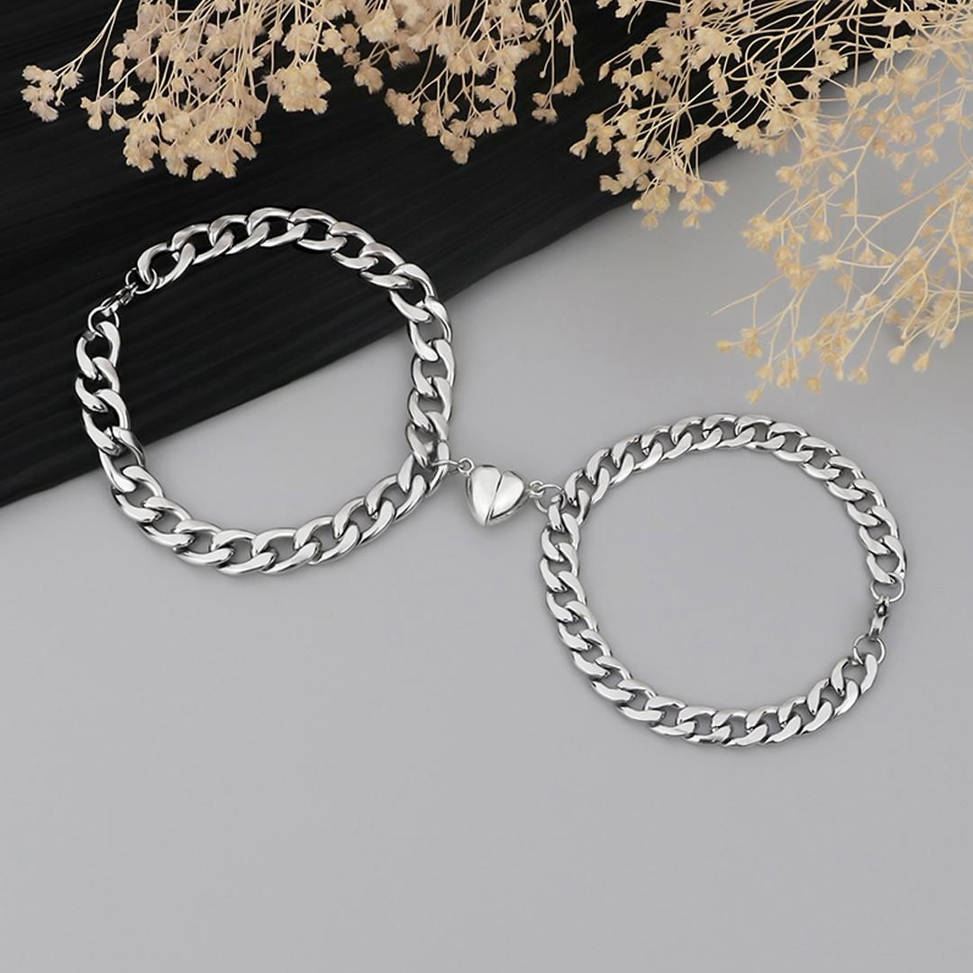 GlobalFlow Heart Couple Bracelet