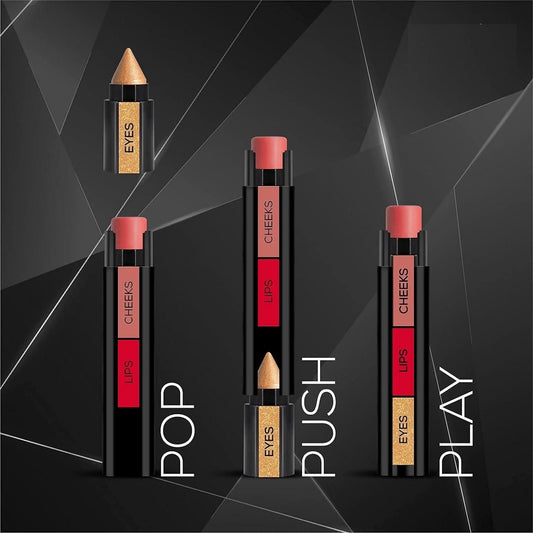 GlobalFlow 3 In 1 Lipstick